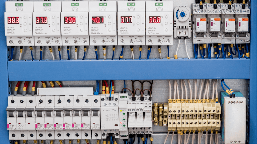 Control panels of Semiconductor manufacturing equipment